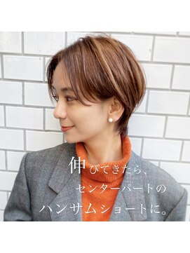 ラナ 渋谷(Lana) 【Chill】大人かわいい季節のピンクベージュクールショートボブ