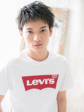 メンズヘア ビーセカンド 草加店(MENS HAIR B-2) モテ髪ダークアッシュ！ビジカジスリークショートK