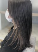 オフィスでもOKなインナーカラー