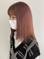 パトゥ 烏丸(patou) エヌドットカラーでピンクカラー☆髪質改善でサラサラに！