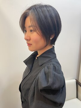 エミヲ 石川町(emiwo) カッコイイショートボブ