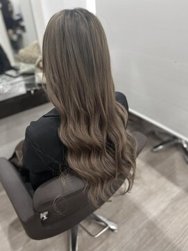 グランディールヘアデザイン(grandir hairdesign) アッシュブラウンエクステ-TSUBAKI-