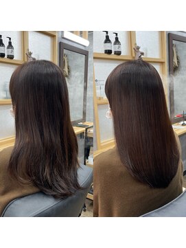 ナチュラル 泉中央店(Natural) 縮毛矯正×髪質改善