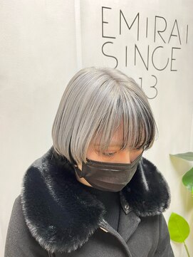 ナンバー エミライ 溝の口(N° emirai) Silver×インナーBlack