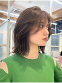 小顔ヘルシーレイヤースタイル透明感カラー【修】20代30代40代