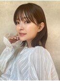 くびレイヤー/エモージュ/デザインカラー/グレーベージュ