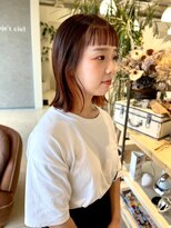 オブジェ シエル(obje't ciel)&nbsp;【obje't cielj】オン眉ボブ/インナー【暮石 唯】