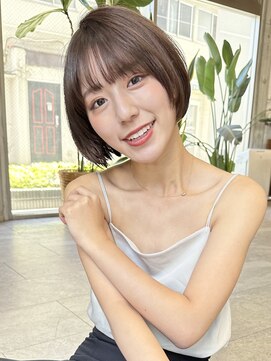 カルナ バイ エルモ(calna by ELMO) calna京橋　ショートボブ/丸みショート