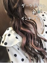 ヘアアンドメイク サファイア 豊橋店(ヘア&メイク SAPPHIRE)&nbsp;#ピンク#メッシュ#アクセント#カワイイ#プルエクステ