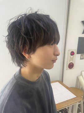 ヘアアンドスペース ベロン(hair&space velon) メンズウルフスタイル