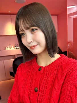 ロンドヴァリー 渋谷店(Lond vallee) この長さ巻いても結んでもかわいい！