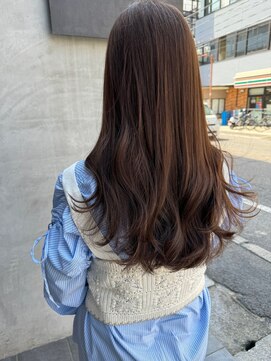 ファム 楽々園店(femme) beige×ゆるふわロング