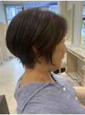 美髪 大人かわいい ベージュ 40代 50代 60代 白髪染め 似合わせ