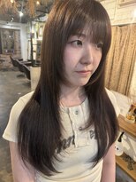 トロニー(TLONY)&nbsp;レイヤー　アッシュベージュ　stylist/miaki