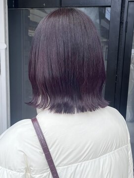 ミル(1001 mille) イルミナカラー/イヤリングカラー/カラー/ダブルカラー/パープル