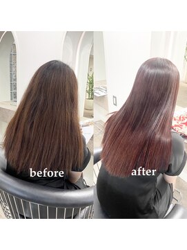 オフィーリア 名古屋　髪質改善/縮毛矯正オフィーリア髪潤髪質改善ストレート