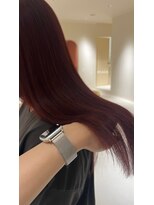 メイン(『　　』main) ワインレッド
