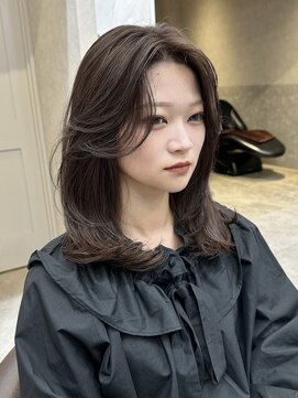 ロンド レア 天神大名店(Lond Le’a) ケアブリーチグレージュカラー髪質改善レイヤーカット