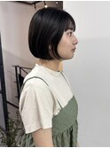 内巻きボブ