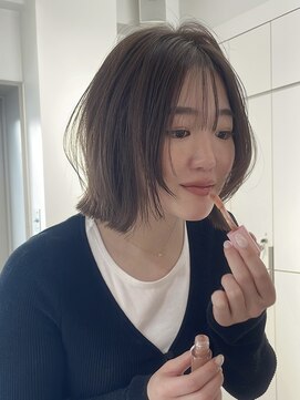 ロンドアンメゾン 原宿(Lond un Maison.) メルティーカラー似合わせカットレイヤー切りっぱなしボブ