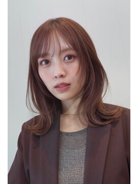 セカンドホーム 武蔵小杉(Second Home) 【ミディアムレイヤー】顔まわりカット/レイヤーカット/モテ髪