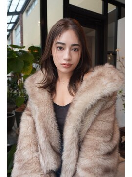 サロンドゥユウ(salon de yu) salon de yu/松原 加奈 s/s チョコレートグレージュ