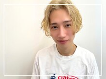 バブー バイ ビューティービースト 沖縄店(ba-boo by beauty:beast Academy)の雰囲気（メンズパーマ/ハイトーンカラー）
