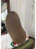 似合わせカット＋全体ブリーチ＋アディクシーorイルミナカラー＋oggiottoＴＲ