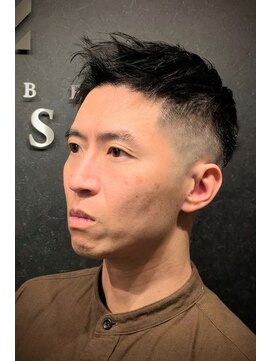 バーバークラシックス(BARBER CLASSICS) 朝の時短アップバングスタイル