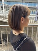 韓国切りっぱなしボブ/ミニボブ/ハイトーンボブ