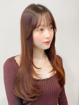 レア 表参道(L'ea) ・オリーブグレー/クラゲヘアー/ココアベージュ/小顔カット/黒髪