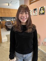 ディグス(DIGS)&nbsp;レイヤーカット　ブリーチなしカラー