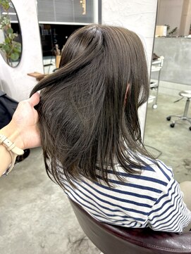 アペロ 柏(Apero) オリーブグレージュ/透明感カラー/イルミナカラー/柏美容室/韓国
