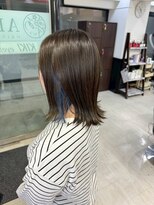 アイズ 本厚木(AIZU)&nbsp;イヤリングカラー　白髪ぼかし