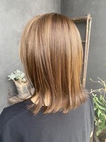 ナナ バイ ピケ(nana by pique)&nbsp;垢抜けナチュラルセミディー×ベージュカラー/20代/30代/40代