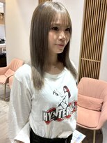 ロジェブルー(Rosier Bleu) 【ハイトーン】透け感ベージュアッシュ