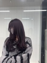 ヘアースマイルクー(HAIR SMILE COEUR)&nbsp;【COEUR/YUI】ピンクパープル レイヤーカット ♪