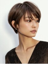 レリーノーブル 西宮北口(RelyNoble)&nbsp;ひし形ショート×美肌カラーで立体感と柔らかさ[西宮北口]