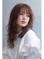 アース 焼津店(HAIR&MAKE EARTH)&nbsp;ピンクブラウン×顔まわりデザイン