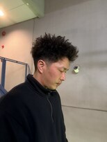 レンゲン(LENGEN) メンズパーマフェードバーバーツイスト理容室カット