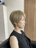 インテグリ オオタ(INTEGRI oota)&nbsp;大人マッシュ×ミルクティーグレージュ×オレンジを添えて