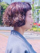 ビュートリアム 福岡(BEAUTRIUM)&nbsp;『くせ毛を活かす』大人のこなれショートボブ