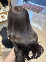 シュヴー 浦安店(CHEVEUX)&nbsp;ブリーチなしで作るオリーブベージュ