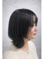 バサ 野方店(BASSA)&nbsp;ウルフレイヤー/レイヤーカット/暗めカラー/野方