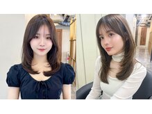小顔に盛れるワンカールレイヤースタイル♪簡単で女性らしさが決まる♪