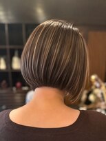 アンソリット ボーテ(INSOLITE BEAUTE) 大人ショートハイライト白髪ぼかし30代40代50代60代広尾/恵比寿