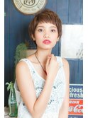 ココアブラウン ナチュラルマッシュ【hair park MAMBO 豊田】