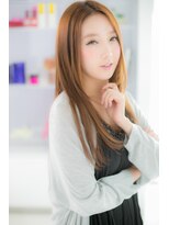 エヌアンドエー 春日部東口店(hair shop N&A)&nbsp;ナチュラルストレート×レイヤーロング