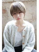 カライングドゥ(ing deux)&nbsp;ショートカット×ひし形ショートボブ×前髪あり20代30代40代 s03