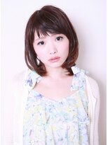 ヘアースパパズ(hairspaPAZ)&nbsp;暗髪ミディアムレイヤー【PAZ 渡部宏太郎】